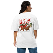 Sunday Market · originales Printful-Frauenmockup von hinten · DTFlex
