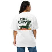 Court Companion · originales Printful-Frauenmockup von hinten · DTFlex